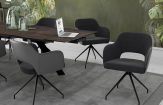 chaise-chic assise pivotante-anthracite-mélange-tissus-et-polyuréthane-ch093g2-2-0 chaise-chic assise pivotante-anthracite-mélange-tissus-et-polyuréthane-ch093g2-2-0