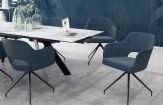 chaise-chic assise pivotante-bleu-mélange-tissus-et-polyuréthane-ch093bl-2-0 chaise-chic assise pivotante-bleu-mélange-tissus-et-polyuréthane-ch093bl-2-0